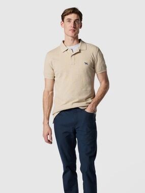 Rodd & Gunn Men's Sports Fit Polo in Oat